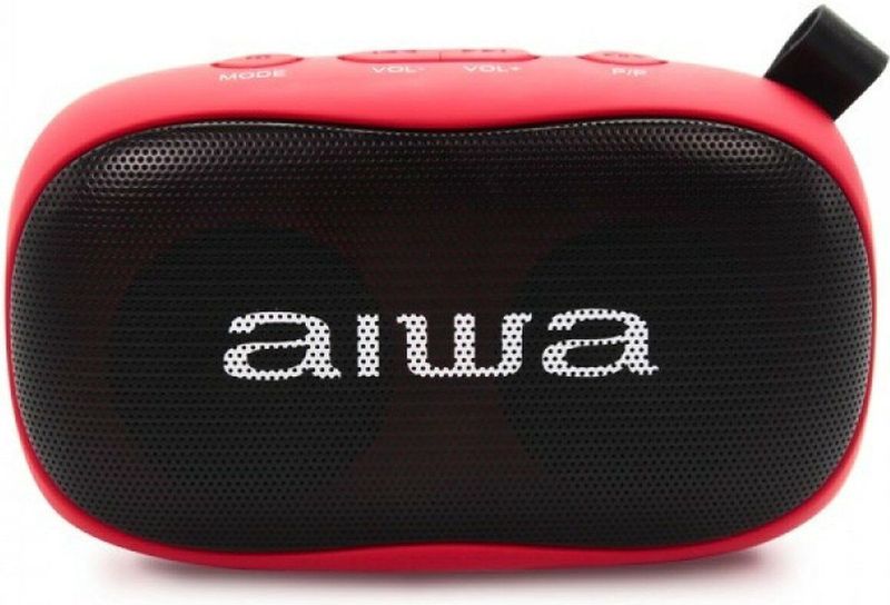 Aiwa - BS-110RD - Bluetooth Luidspreker - Rood - Draagbaar - Bluetooth 5.0