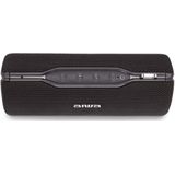 BST-500BK schwarz Bluetooth Lautsprecher Boombox TWS, IP67, 12W, Hyperbass, Freisprechfunktion