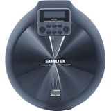 Aiwa - Pcd-810bk - Draagbare Cd-speler - Zwart - Inclusief Oordopjes