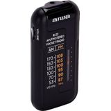 Aiwa R-228K Radio - Zwart - Compact - Draagbaar - AM FM Ontvangst