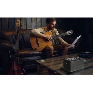 Aiwa - Bstu-800bk - Bluetooth-luidspreker - Zwart - Kunstleer - Titanium