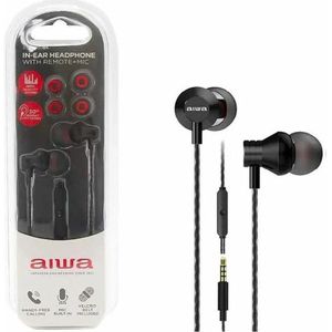 Aiwa ESTM-50BK hoofdtelefoon/headset Bedraad In-ear Muziek