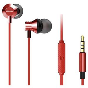 Aiwa - ESTM-50RD - Koptelefoon - Rood - Bedraad