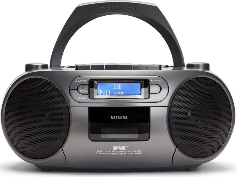 AIWA BBTC-660DAB Radio - DAB+ - FM - CD-speler - Bluetooth - Cassette