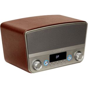 Aiwa BSTU-750BR Radio VHF (FM) AUX, Bluetooth, USB Rood