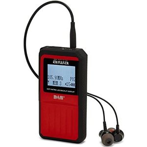 Aiwa RD-20DAB/RD zakradio rood,Blauw en geel