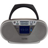 Aiwa - BBTU-500DAB/SL Radio - Zilver - DAB+/CD met USB