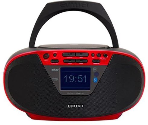 Aiwa - BBTU-500DAB - DAB+ Draagbare CD-radio - Zwart - Bluetooth 5.0