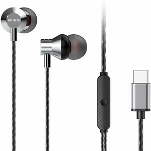 Aiwa - Stereo In-Ear Hoofdtelefoon - USB Type C - Met Afstandsbediening en Microfoon
