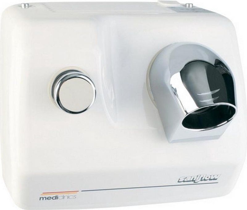 Allcare - Föhn - Wit - Staal - 2250 Watt - 100 km/h