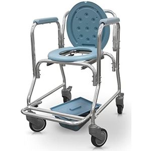 QUIRUMED toiletstoel met wc en wielen
