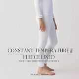 YSABEL MORA Thermische Leggings - Wit - Duurzaam Materiaal
