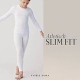 YSABEL MORA Thermische Leggings - Wit - Duurzaam Materiaal