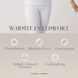YSABEL MORA Thermische Leggings - Wit - Duurzaam Materiaal