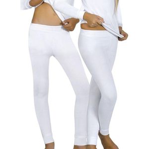YSABEL MORA Thermische Leggings - Wit - Duurzaam Materiaal
