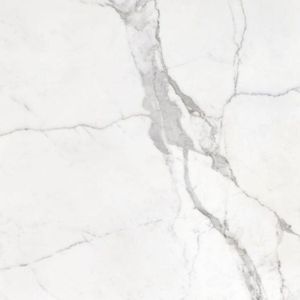 Cifre Ceramica Statuario wand- en vloertegel - 120x120cm - 9mm - Vierkant - gerectificeerd - Marmerlook - Wit/zwart mat SW07310847-2