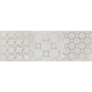 Cifre Ceramica wandtegel - 40x120cm - Rechthoek - 11mm - gerectificeerd - Betonlook - Decor White SW07310351-4
