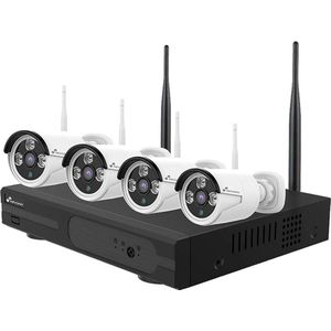 Nivian Video Security Kit Wifi 4x 3MP wifi camera & Video Recorder