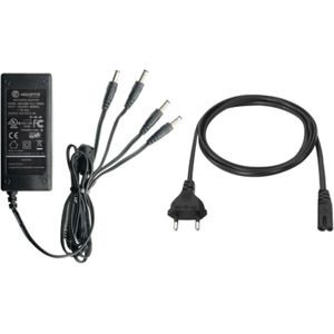 Power adapter AC/DC met 4 outputs  DC 12V 5A