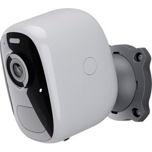 VicoHome CG122 volledig draadvrije 3 megapixel WiFi accu camera voor buiten met IR nachtzicht, wit licht, PIR, microSD en 2-weg audio - Beveiligingscamera IP camera bewakingscamera camerabewaking veiligheidscamera