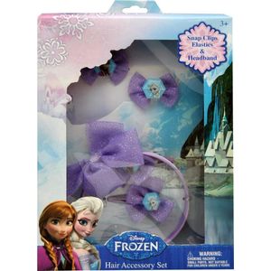 Disney Frozen Set haarclip 4 stuk(s)- Elsa en Anna - Haar accessoires - 4 Haarclips - 1 Haarband