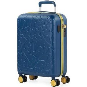 Lois - Bagage Cabine 55x35x25 - Stijlvolle Valise Cabine 55x40x20, Valise, Valise Grande Taille, Valises 171150, Blauw