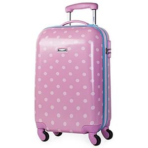 SKPAT - Koffer voor kinderen: koffer Meisje, Koffer Kind, Ride On Koffer, Kids Bagage Trolley Tot. Kids Suitcase 131350, Roze, Middelgroot