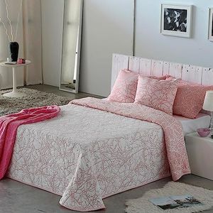 Vialman Boutin, roze, bed 90: 180 cm x 270 cm