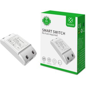 WOOX R4967 - Smart WiFi Switch - 10A - 2300W - Wi-Fi
