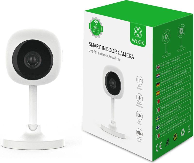 Full HD bewakingscamera voor binnen | 1920 x 1080 Pixels | WOOX Home R4114