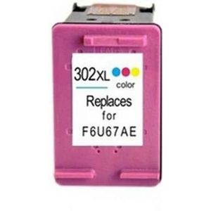 Gerecyclede Inktcartridge Inkoem HP302XL Zwart Kleur Zwart
