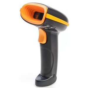 iggual IGG315699 barcode-lezer Draagbare streepjescodelezer 1D/2D Zwart