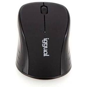 Iggual IGG316825 (Draadloze), Muis, Zwart