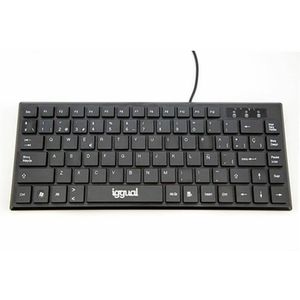 iggual IGG317082 toetsenbord USB QWERTY Zwart