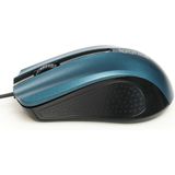 IGGUAL - RATÖN COM-ERGONOMIC - Kleur: Blauw - DPI: 800