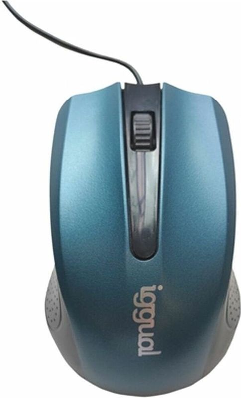 IGGUAL - RATÖN COM-ERGONOMIC - Kleur: Blauw - DPI: 800