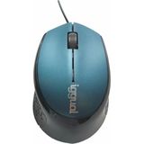 IGGUAL - RATÖN COM-ERGONOMIC-R - 800DPI - Blauw
