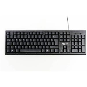 iggual CK-BUSINESS-105T toetsenbord USB QWERTY Zwart