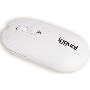 iggual IGG318027 muis Reizen Ambidextrous Bluetooth 1600 DPI