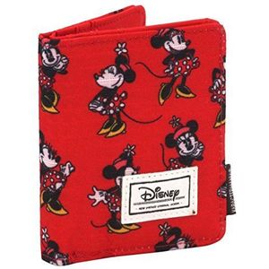 KARACTERMANIA Disney Classic Minnie Cheerful portemonnee, 11 cm, rood (Rojo), rood (Rojo), 11 cm, portemonnee, Rood (Rood), 11 cm, portemonnee
