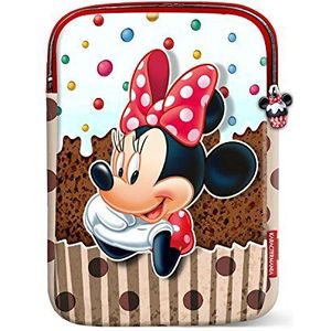 Minnie Mouse Muffintablet beschermhoes schoudertas, bruin, Bruin, 28 cm, schoudertas