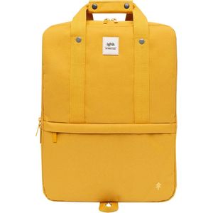 Lefrik Daily Laptop Rugzak - Eco Friendly - Recycled Materiaal - 15 inch - New Mustard