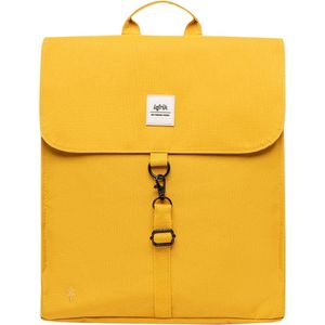 Lefrik Handy Mini Laptop Rugzak - Eco Friendly - Recycled Materiaal - 13,6 inch - Mustard