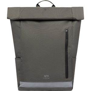 Lefrik Reflective Roll Rolltop Laptop Rugzak - Eco Friendly - Recycled Materiaal - 15,6 inch - Deep Green