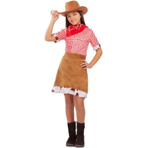 VIVING COSTUMES / JUINSA - Wild West cowgirl kostuum voor meisjes - 10-12 jaar