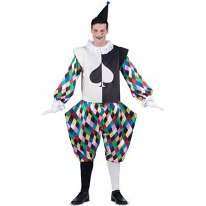 Kostuums voor Volwassenen My Other Me Harlekijn 6 Onderdelen - XL