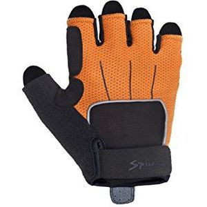 Spiuk Urban korte handschoenen, heren, oranje/zwart, M