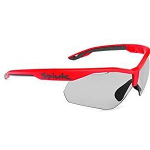 Spiuk VENTIX-K Unisex bril, rood/zwart, ESTANDAAR