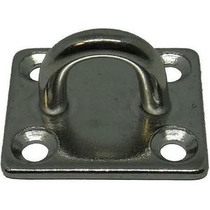 GOLDENSHIP - Vierkante Oogplaat - Beveiliging - 10 Stuks