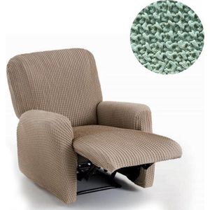 Milos Fauteuilhoes voor Relaxstoel - Mint - Geschikt voor 60-85cm Breedte - Extreme Stretch Stoelhoezen